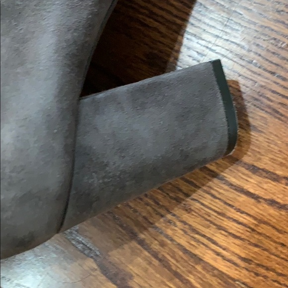 Woman heeled boots size 39 gray Via Roma like new - Picture 7 of 8